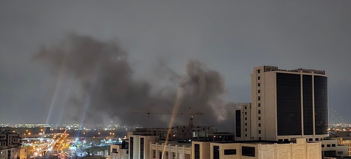 Iran’s capital, Tehran was hit by a series of airstrikes last night.
