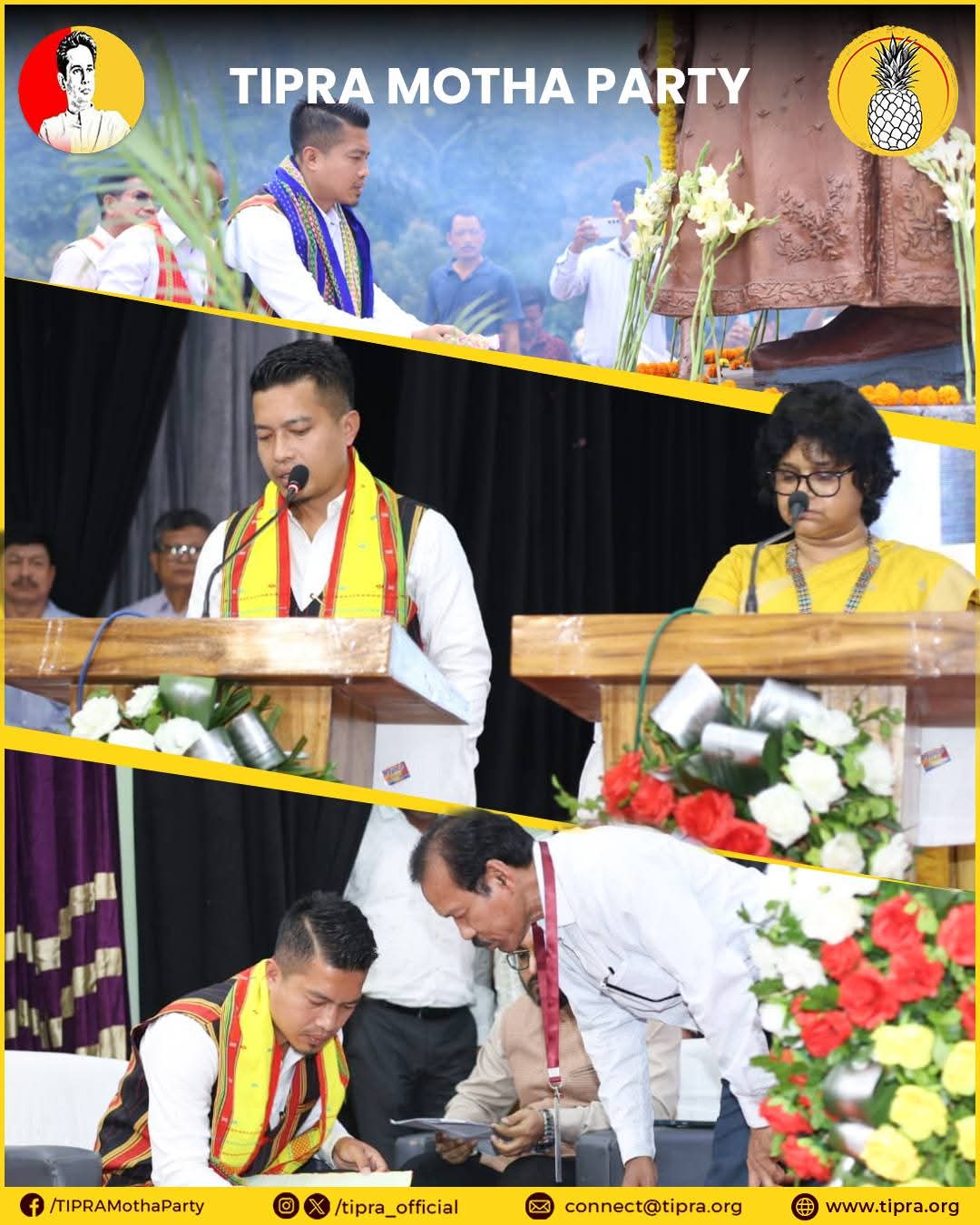 Runiel Debbarma takes charge as CEM of TTAADC