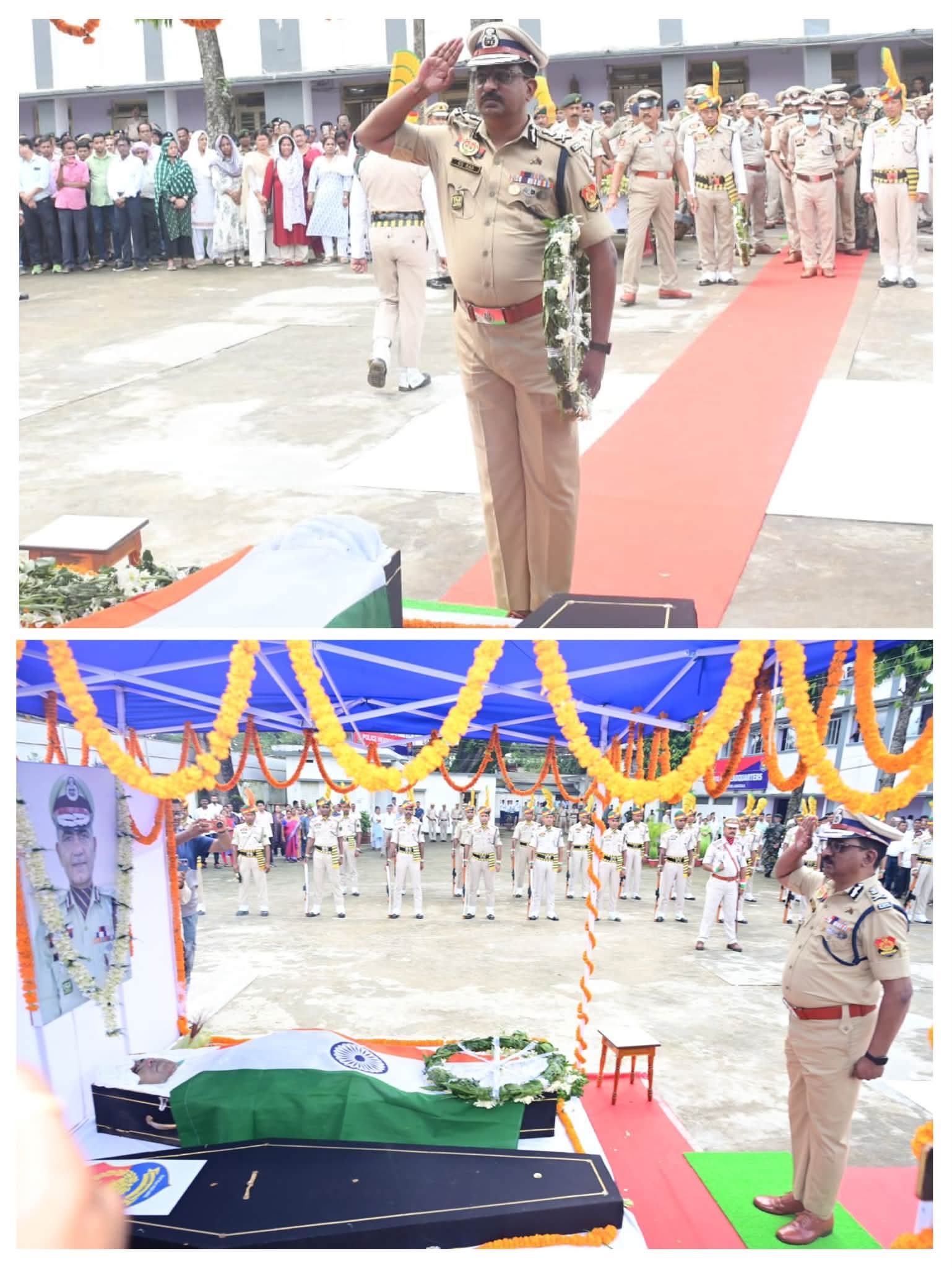 Tripura bids farewell to DGP Anurag