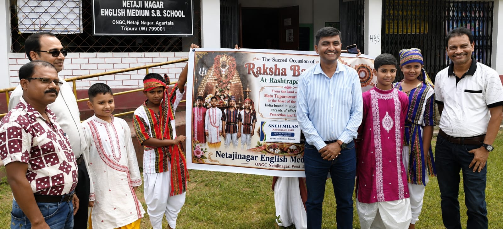 Tripura’s Young Students Invited to Rashtrapati Bhavan for Raksha Bandhan