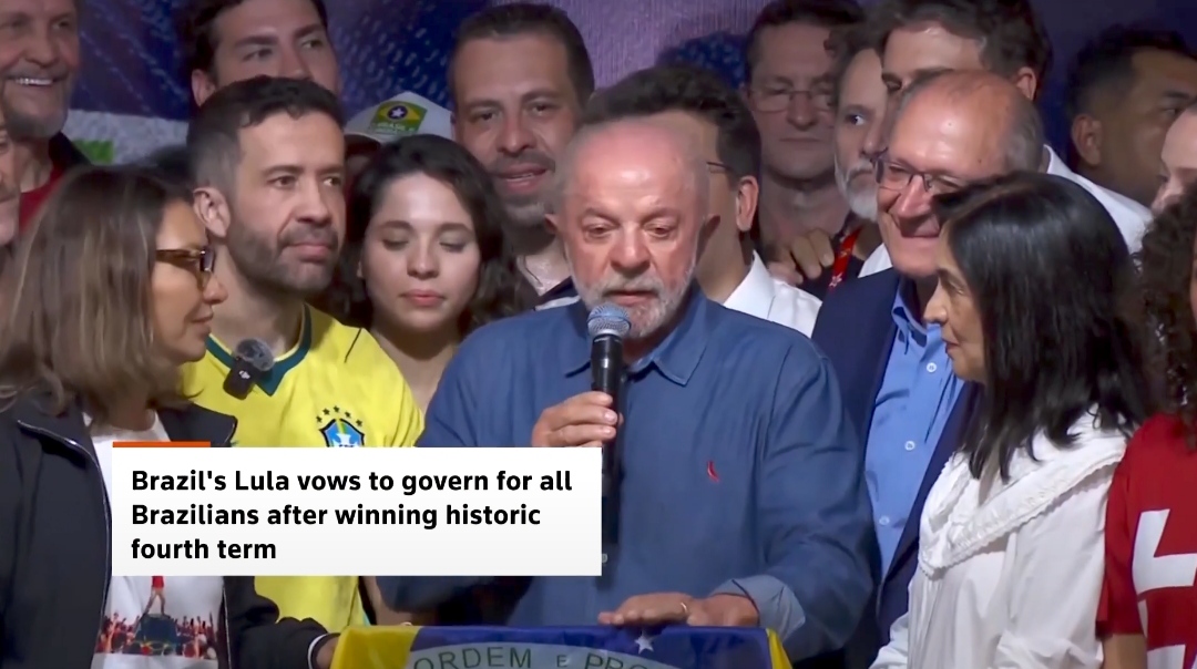 Brazil’s President Luiz Inácio Lula da Silva has won a historic fourth, non-consecutive term