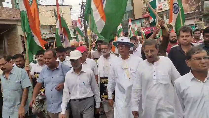 Tripura INDIA bloc stages rally in Agartala, demands CEC Gyanesh Kumar’s resignation
